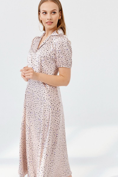 Платье ELLETTO 1899 бежевый - фото 3