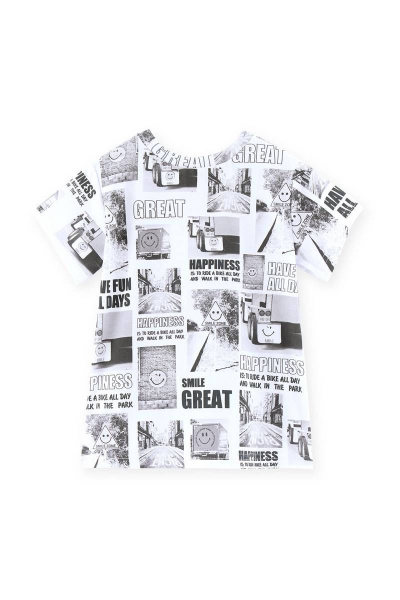 Майка для мальчика с тематическими принтами, хлопок, лето Bell Bimbo 220032 набивной - фото 3