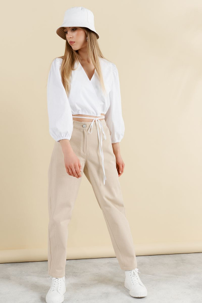 Блуза LAVA 2025 белый - фото 1