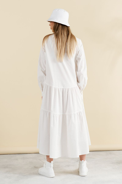 Платье LAVA 5003 молочный - фото 6