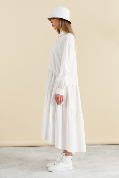 Платье LAVA 5003 молочный - фото 5