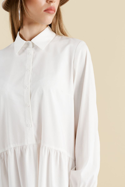 Платье LAVA 5003 молочный - фото 4