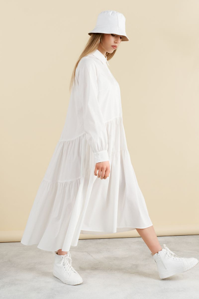 Платье LAVA 5003 молочный - фото 2