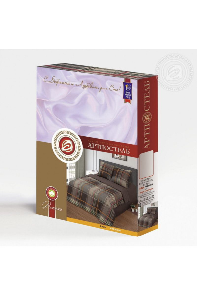 Постельное белье из бязи с карманом и клапаном 2-спал АРТПОСТЕЛЬ 504 сеньор - фото 8