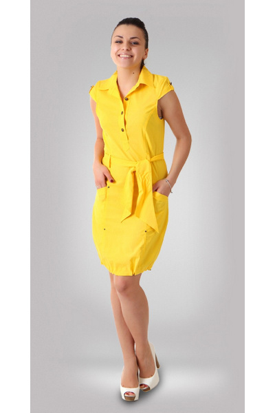 Классический сарафан круглый год из текстиля Irena Star 147 - фото 1