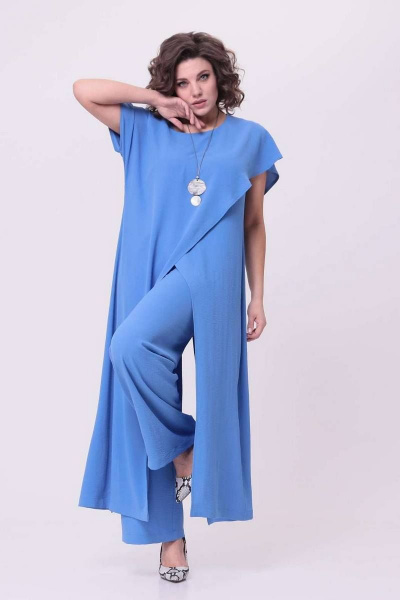 Брюки, туника Danaida 2115 лазурный - фото 9