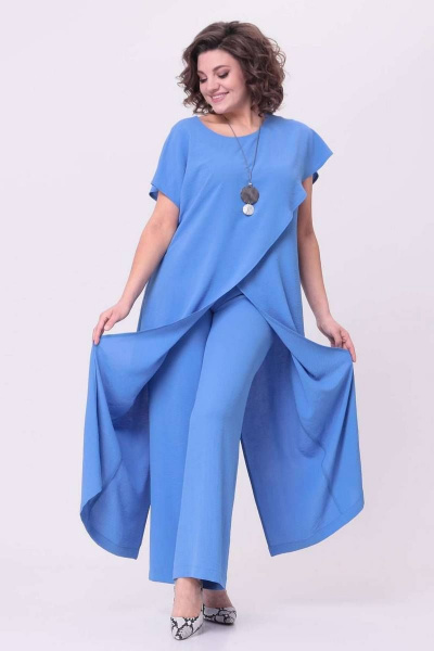Брюки, туника Danaida 2115 лазурный - фото 10