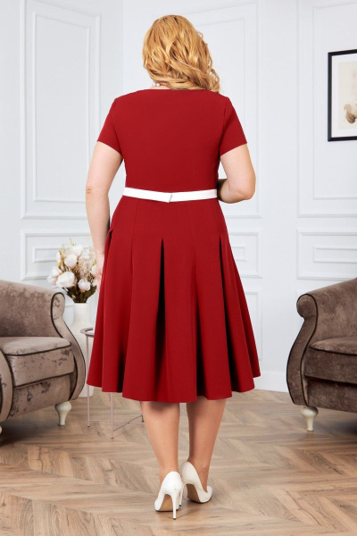 Жакет, платье Ninele 1178 красный - фото 4