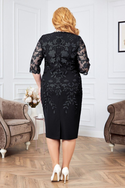 Платье Ninele 5753 черный - фото 2
