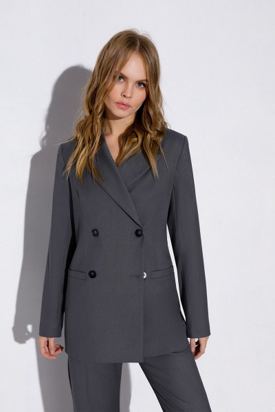 Брюки, жакет PiRS 3808 графит - фото 3