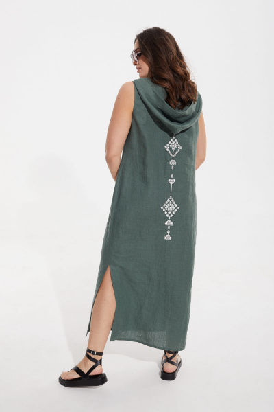 Платье MALI 422-006 малахит - фото 9