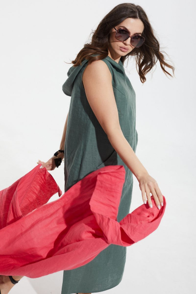 Платье MALI 422-006 малахит - фото 7