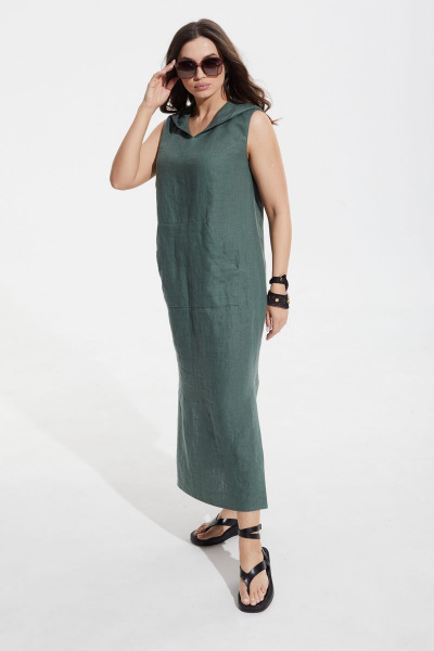 Платье MALI 422-006 малахит - фото 4