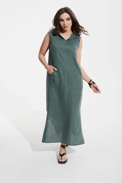 Платье MALI 422-006 малахит - фото 2