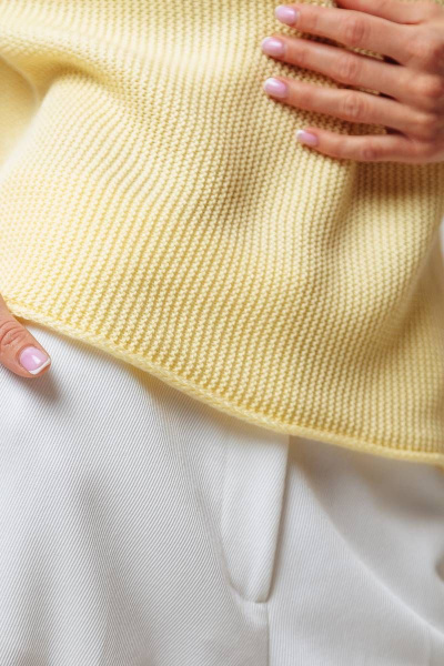 Джемпер Romgil 231ТЗ светло-желтый - фото 3