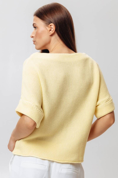 Джемпер Romgil 231ТЗ светло-желтый - фото 2