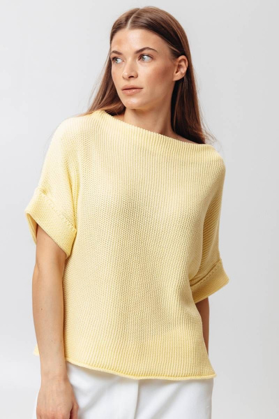Джемпер Romgil 231ТЗ светло-желтый - фото 1