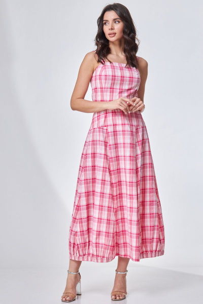 Летний комплект топ и юбка свободного силуэта Angelina & Сompany 714 - фото 1