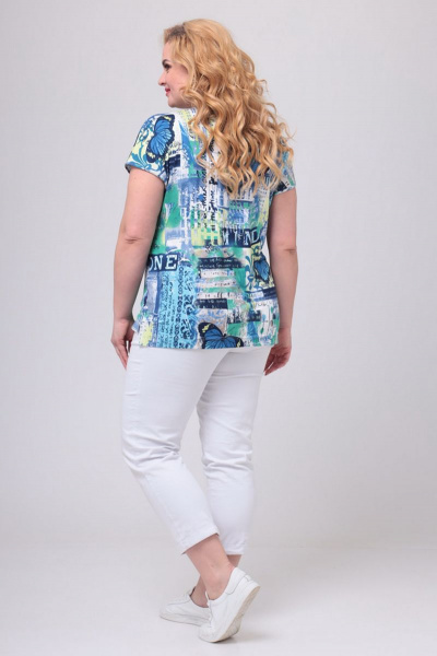 Майка БелЭкспози 1506 голубой - фото 5