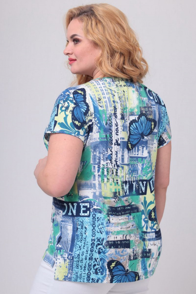 Майка БелЭкспози 1506 голубой - фото 4