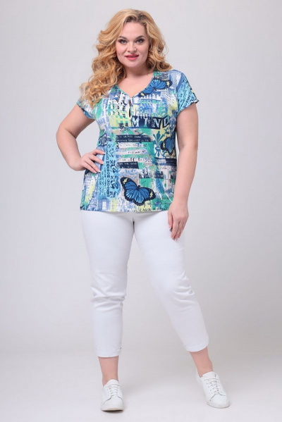 Майка БелЭкспози 1506 голубой - фото 2