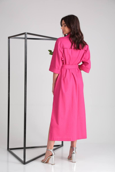 Платье TVIN 4042 фуксия - фото 9