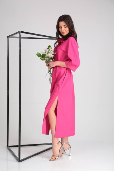 Платье TVIN 4042 фуксия - фото 4