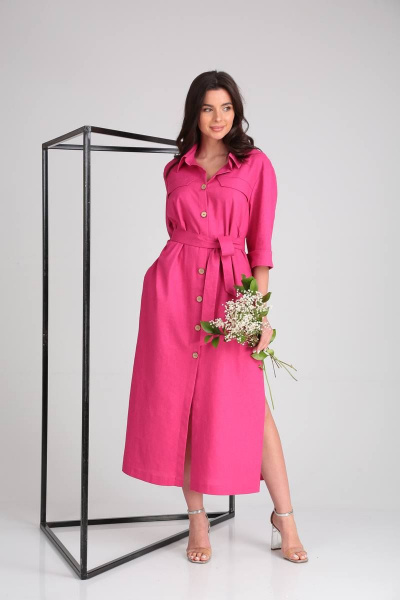 Платье TVIN 4042 фуксия - фото 1