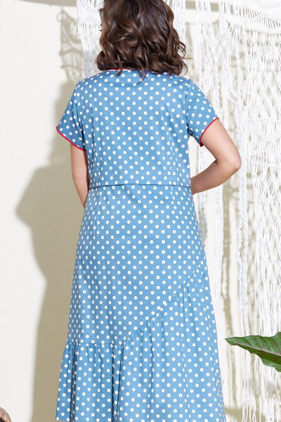 Платье Vittoria Queen 16013 горох - фото 4