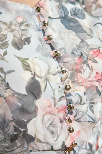 Платье Moda Versal П2386 молочный - фото 11