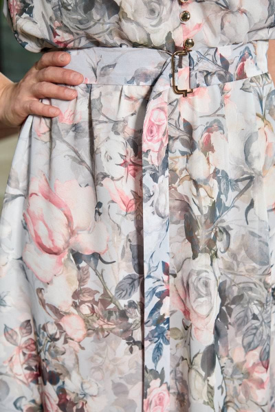 Платье Moda Versal П2386 молочный - фото 10