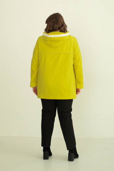 Куртка демисезонная из плащевой ткани прямого силуэта Bugalux 191 164-яблоко - фото 2