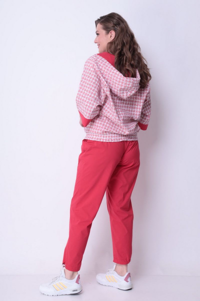 Брюки, жакет Michel chic 1295 розовый - фото 6