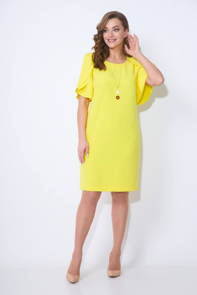 Платье Koketka i K 936 желтый - фото 2