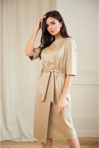 Платье Nelva 51178 золотистый - фото 1