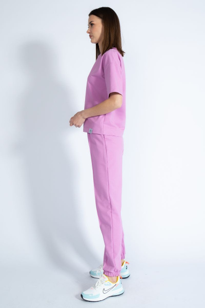 Костюм джемпер и брюки из трикотажа с хлопком для круглогодичного ношения Kivviwear 40364037.11 - фото 8