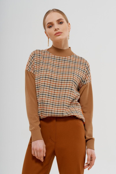 Брюки на каждый день из хлопка, демисезонные BURVIN 8268-11 - фото 3