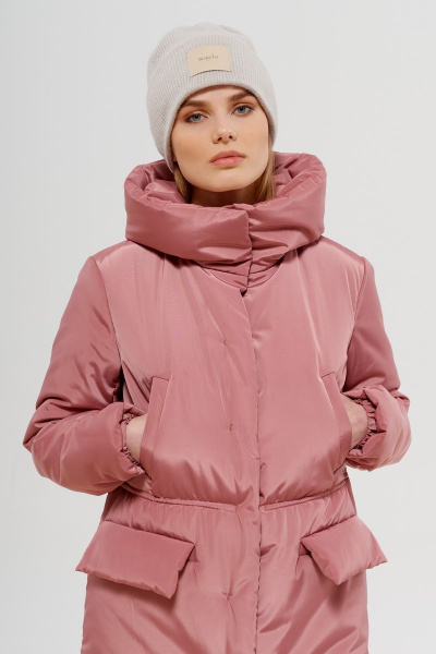 Пальто демисезонное из плащевки с классическим кроем BURVIN 8285-61 - фото 4