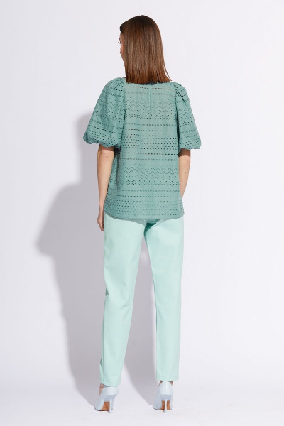 Блуза EOLA 2227 изумруд - фото 4