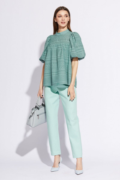 Блуза EOLA 2227 изумруд - фото 1