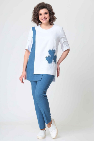 Блуза, брюки Асолия 1318 - фото 3