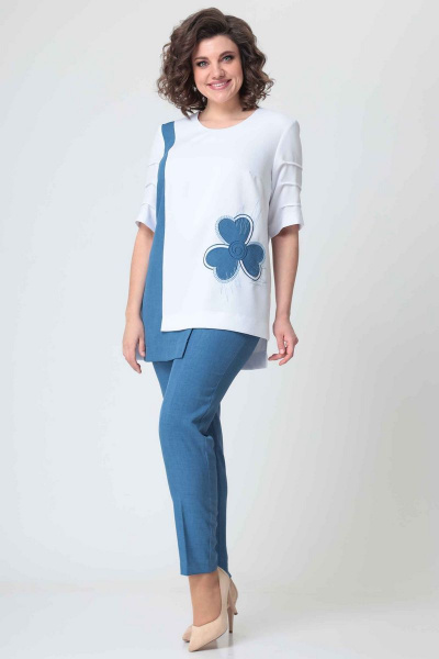 Блуза, брюки Асолия 1318 - фото 2