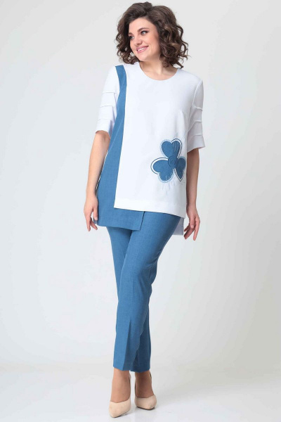 Блуза, брюки Асолия 1318 - фото 1