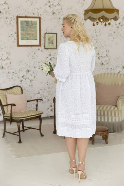 Платье ASV 2512 белый - фото 2