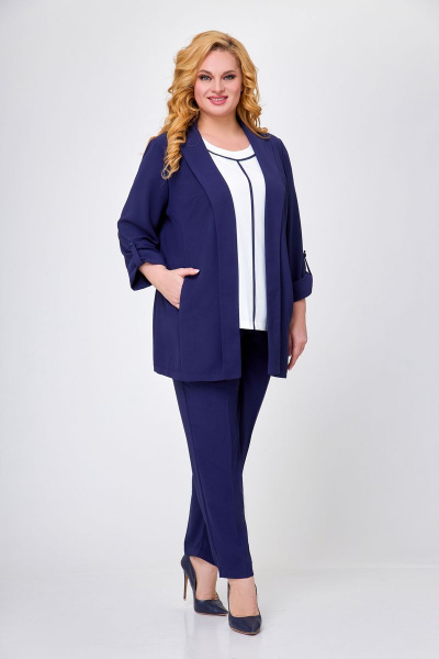 Блуза, брюки, жакет Элль-стиль А-557/1 - фото 2
