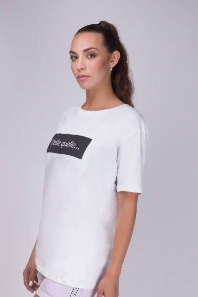 Майка Verally 452П-1 белый - фото 3