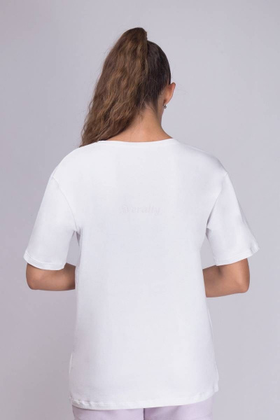 Майка Verally 452П-1 белый - фото 2