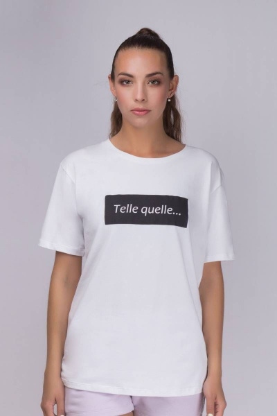 Майка Verally 452П-1 белый - фото 1