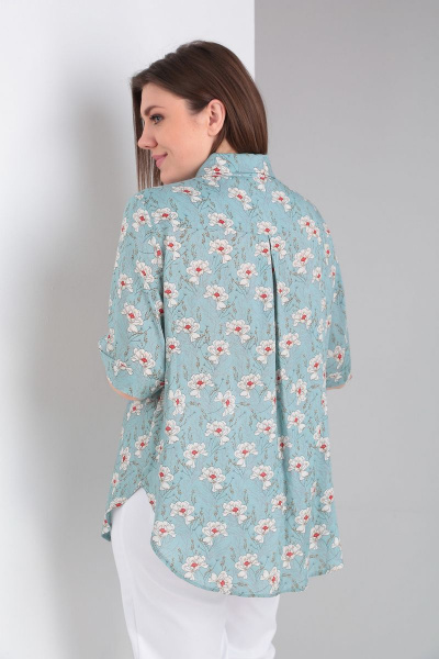 Блуза, брюки Диомант 1783 мята - фото 6