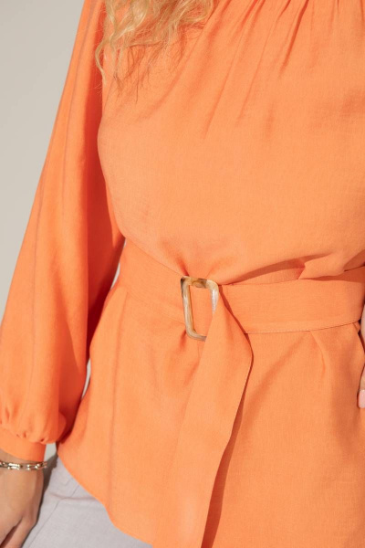 Блуза демисезонная хлопковая на каждый день Femme & Devur 70828 1.9F(170) - фото 5